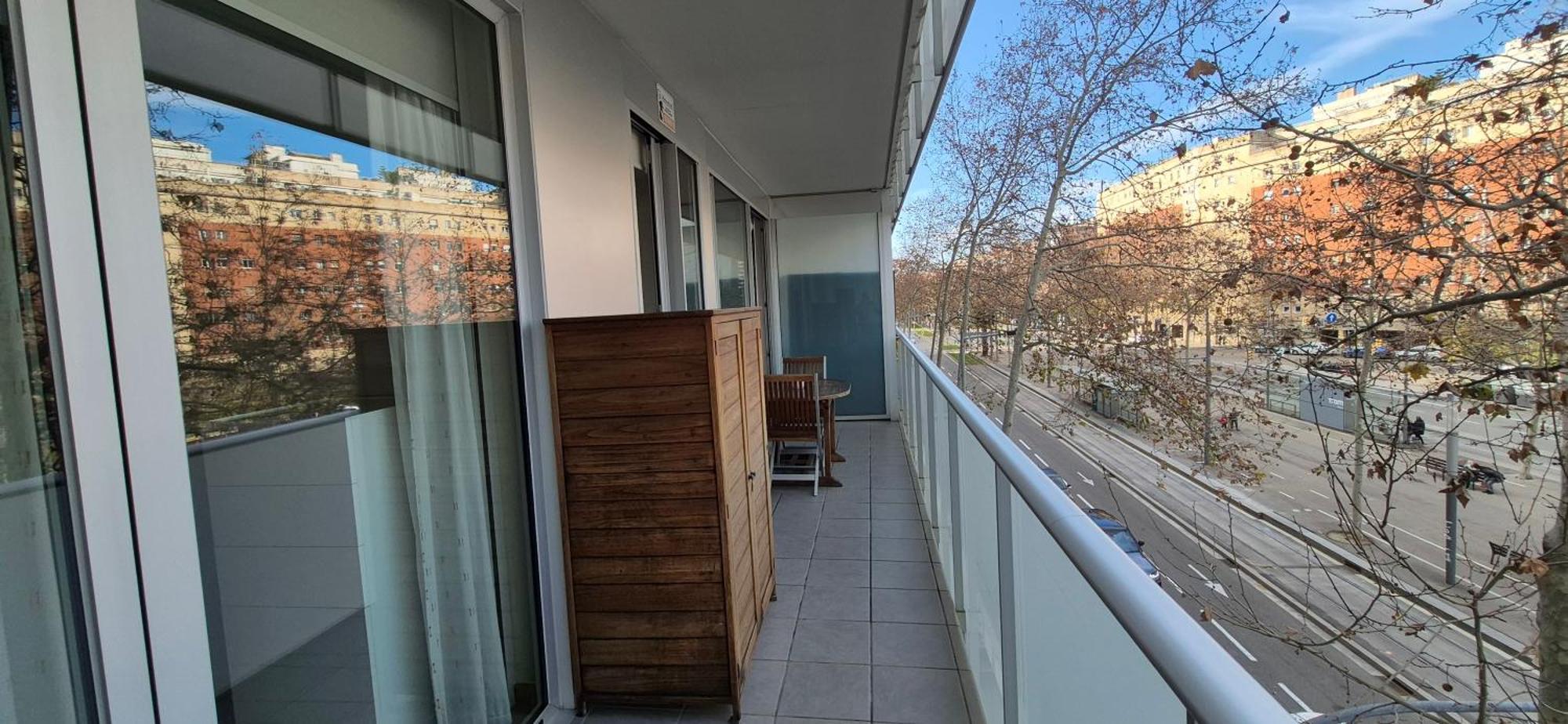 Apartamento En Avenida Diagonal - Torre Glorias - Angeles Terraza Barcelone Extérieur photo