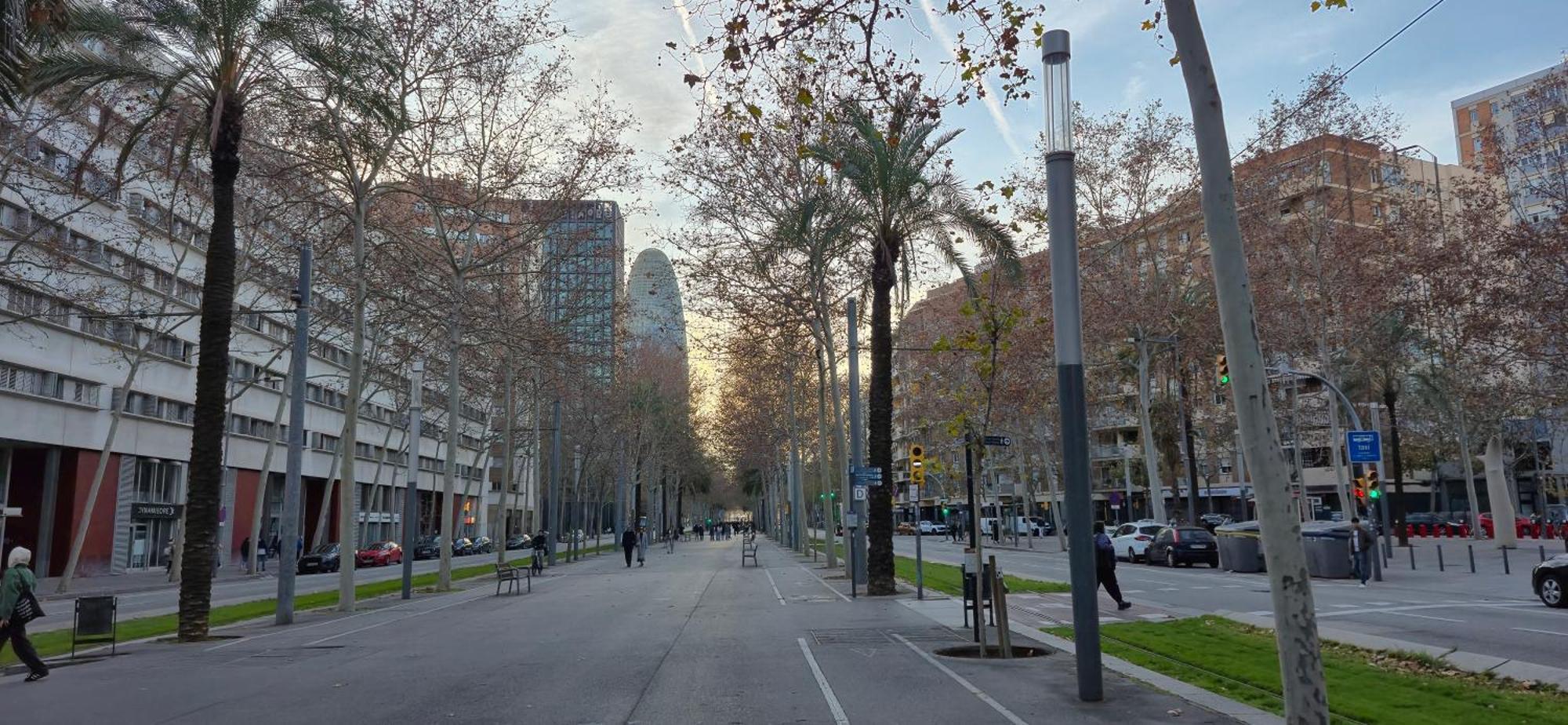 Apartamento En Avenida Diagonal - Torre Glorias - Angeles Terraza Barcelone Extérieur photo