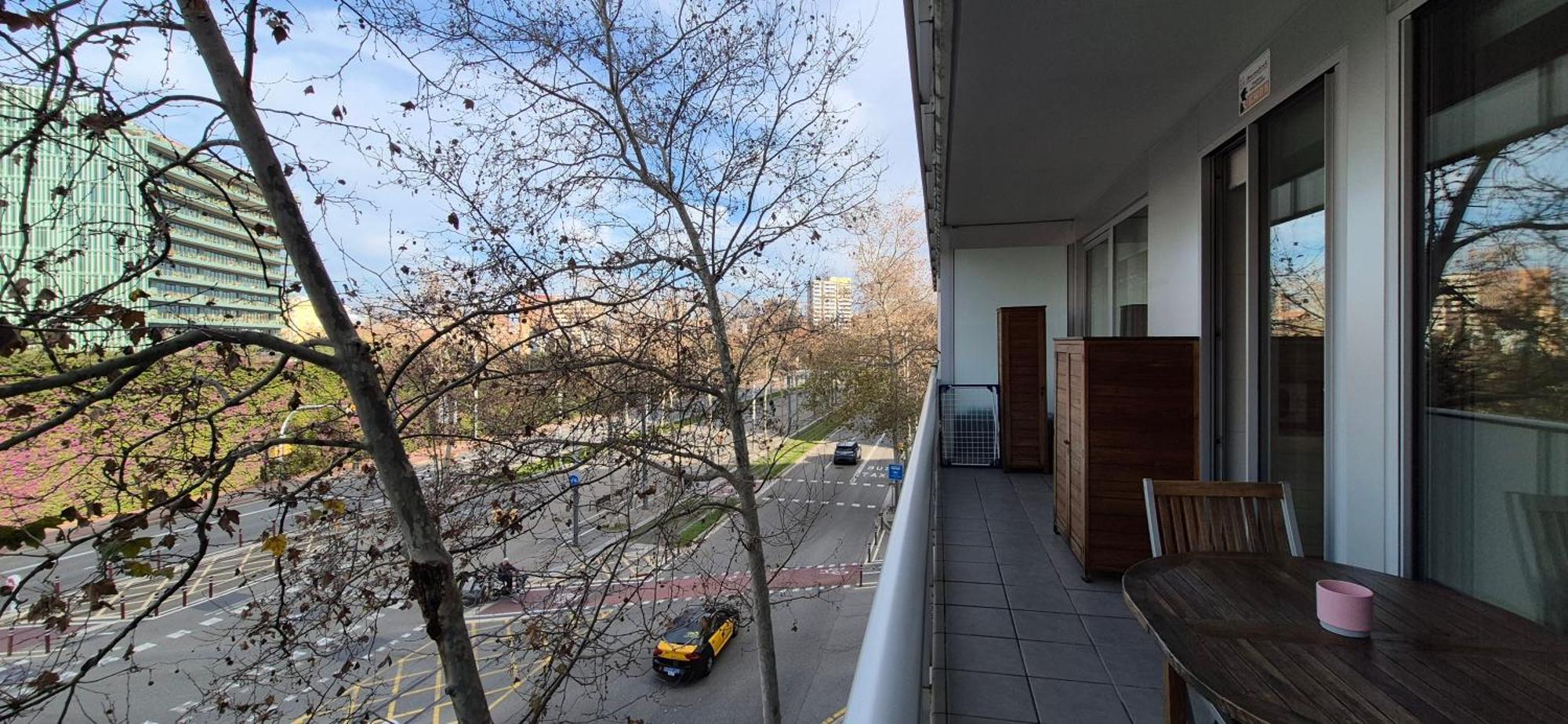 Apartamento En Avenida Diagonal - Torre Glorias - Angeles Terraza Barcelone Extérieur photo